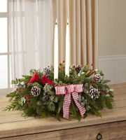 The FTD� Comfort & Joy Holiday Centerpiece by Better Homes and Gardens�